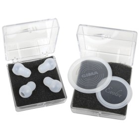 Gima Evolve kit: 2 floating diaphragms + 2 pairs of olives - transparent - spare part