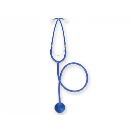 Farbiges traditionelles stethoskop - blau