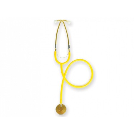 Colored traditional stethoscope - yellow