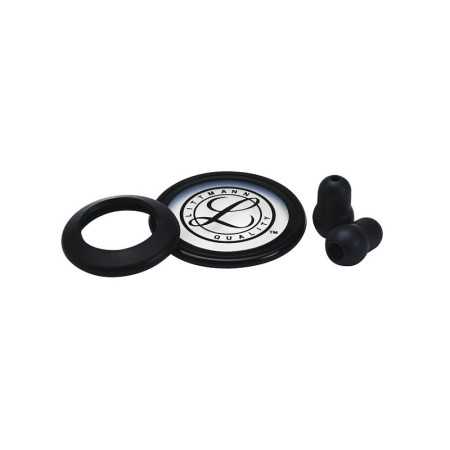 Littmann 40005 Kit: Diafragma+Anillo+Anillo de Campana+Aceitunas para Classic II-Negro - 1 Kit