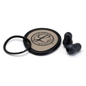 Littmann 40020 Kit: Diafragma+Anillo+Anillo de Campana+Aceitunas para Ligero-Negro - 1 Kit