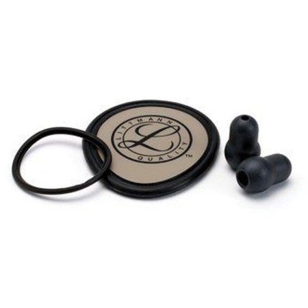 Kit littmann 40020 : membrane+anneau+cloche+olive pour léger-noir - 1 kit