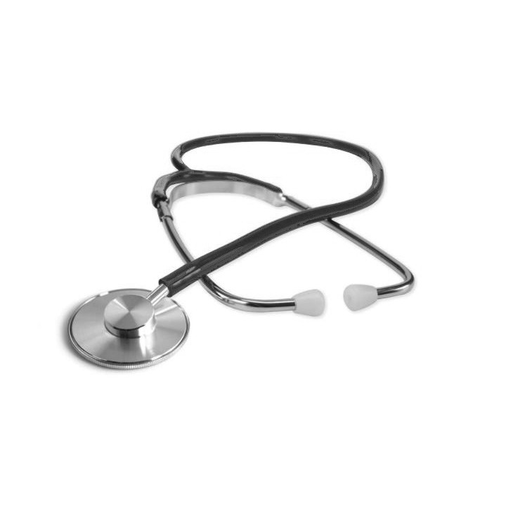 Stéthoscope avec tête en aluminium - Gris