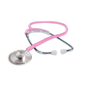 Stethoscope With Aluminum Head - Pink