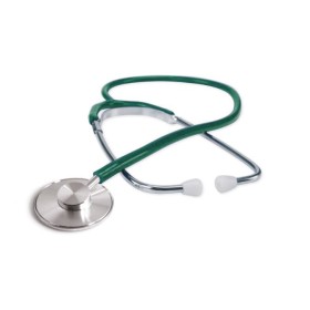 Stethoscope With Aluminum Head - Green