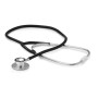Stetofonendoscopio con testa in alluminio - nera