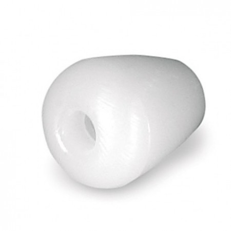 Olive rigide blanc en pvc