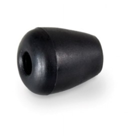 Oliva morbida nera in pvc