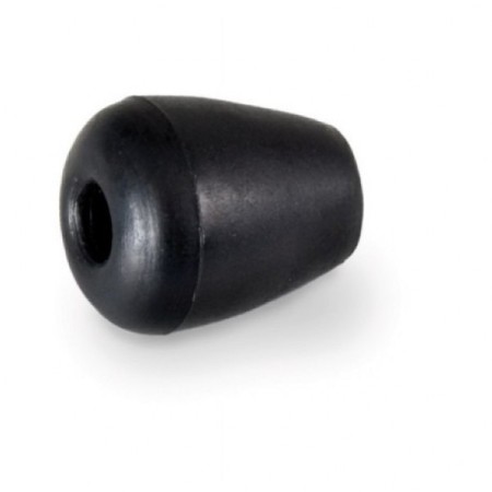 Oliva morbida nera in pvc