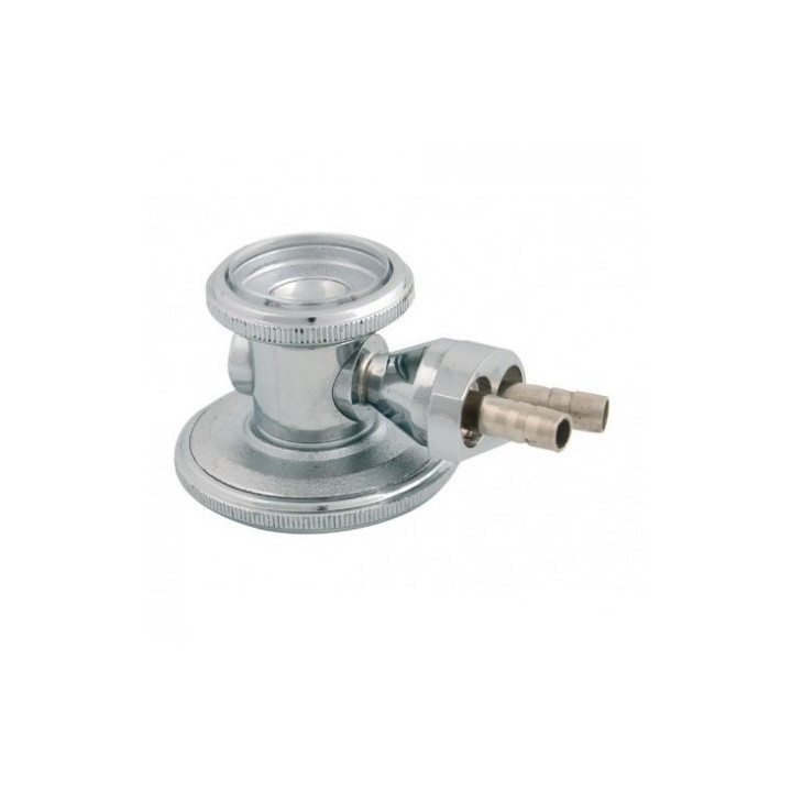 Tête pour stéthophonendoscope type Rappaport