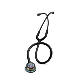 Littmann classic iii - 5870 - black - rainbow trim