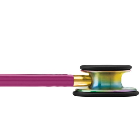 Littmann classic iii - 5806 - framboos met regenboog afwerking