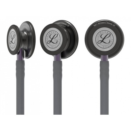 Littmann classic iii - 5873 - grå - rökfärgad finish