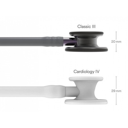 Littmann classic iii - 5873 - grå - rökfärgad finish
