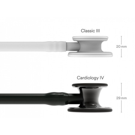 Littmann cardiology iv - 6232 - fekete - füstfényű
