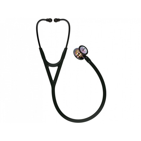 Littmann cardiology iv - 6240 - noir - finition arc-en-ciel