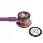 Littmann cardiology iv - 6205 - viola - finiture arcobaleno / viola