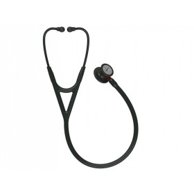 Littmann Cardiologie IV - 6200 - Zwart - Zwart Trim / Conn. rood