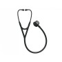 Littmann cardiology iv - 6201 - noir - finitions noires / connexions bleues