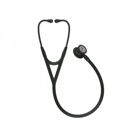 Littmann cardiology iv - 6203 - nero - finiture nere / conn. viola