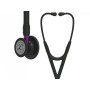 Littmann kardiologický iv - 6203 - čierny - čierne povrchové úpravy / konektor fialový