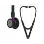 Littmann cardiology iv - 6203 - negro - negro embellecedor / conn. violeta