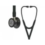 Littmann kardiologie iv - 6204 - černý - světlá kouřová povrchová úprava