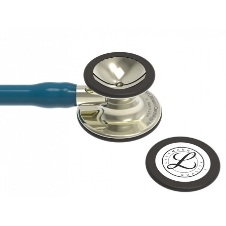 Littmann cardiology iv - 6190 - caribisk blå - champagne finish