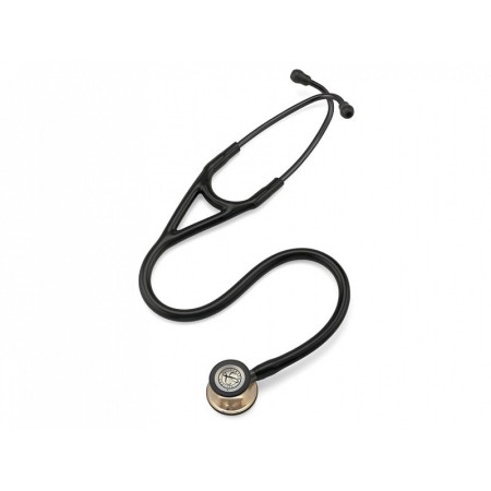 Littmann cardiology iv - 6179 - czarny/szampański - wykończenie dymne