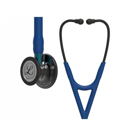 Littmann cardiology iv - 6202 - navy blue - bright smoke finish