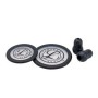 Kit Littmann 40016 : 2 membranes+anneau+olives pour classic iii, cardiologie iv-noir - 1 kit