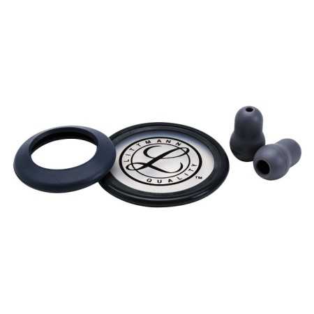 Littmann 40006 Kit: Diafragma+Anillo+Anillo de Campana+Aceitunas para Classic II-Gris - 1 Kit