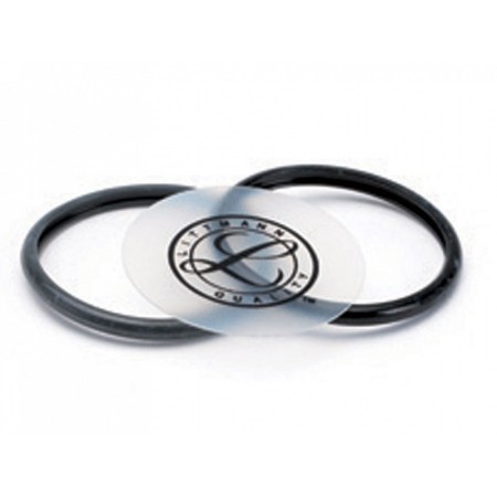 Kit littmann 40013 : diaphragme + 2 anneaux pour bébé - noir - 1 kit