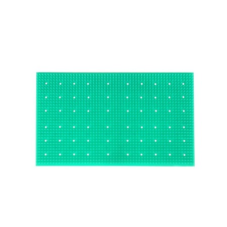 Silikonmatta 380x230 mm - perforerad