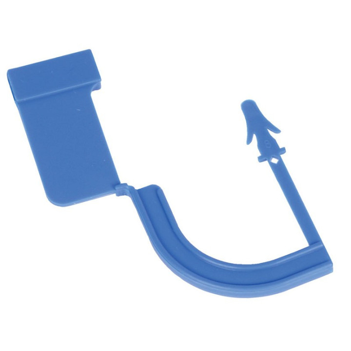Plastförsegling - blå - 100-pack.