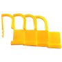 Plastic seal - yellow - pack 100 pcs.