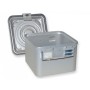 Small valve container h200 mm - grey