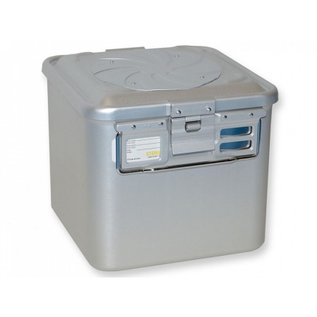 Petit conteneur à vannes h260 mm - gris