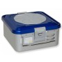 Container con valvola piccolo h135 mm - blu forato