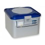 Small Valve Container h200 mm - Blue Perforated