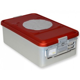 Container con valvola medio h150 mm - rosso