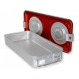 Container met groot ventiel h100 mm - rood