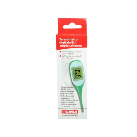 Gima bl1 grote scherm digitale thermometer - doos