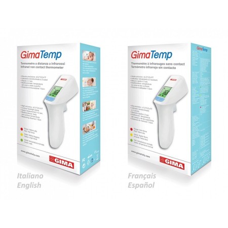 Thermomètre sans contact gimatemp - it,gb,fr,es
