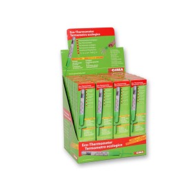 Ecologische thermometerdisplay met shaker - pack 24 stuks.