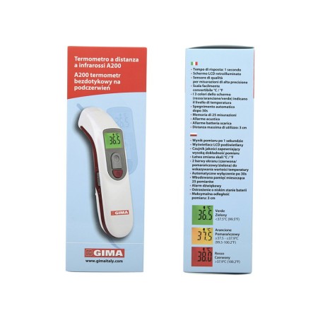 Berührungsloses thermometer aeon a200 - it,gr,ro,pl