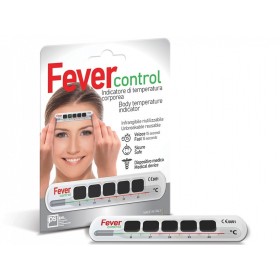 Fever control forehead thermometer - blister - pack 10 pcs.