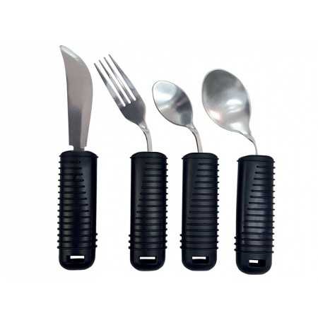 Moldable cutlery kit (fork, knife, small and large spoon) - set 4 pcs.