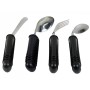 Moldable cutlery kit (fork, knife, small and large spoon) - set 4 pcs.