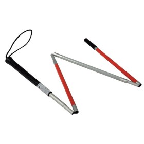 Baston pliabil din aluminiu pentru nevăzători